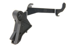 Crusader Fowler Industries Licensed FI ZERO CNC Aluminum Glock Trigger Set (Black / Red)