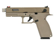 KJW KP-13F GBB Airsoft Pistol (Black / Tan)