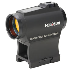 Holosun HS503CU Solar Circle Micro Red Dot Sight (2 MOA Dot, 65 MOA Circle)