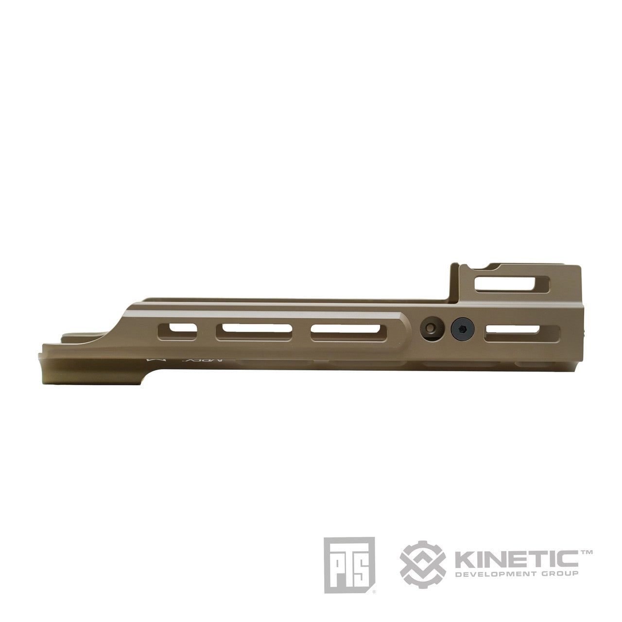 PTS KINETIC™ SCAR MREX M-LOK MK2 2.2" RAIL (Black / Tan)