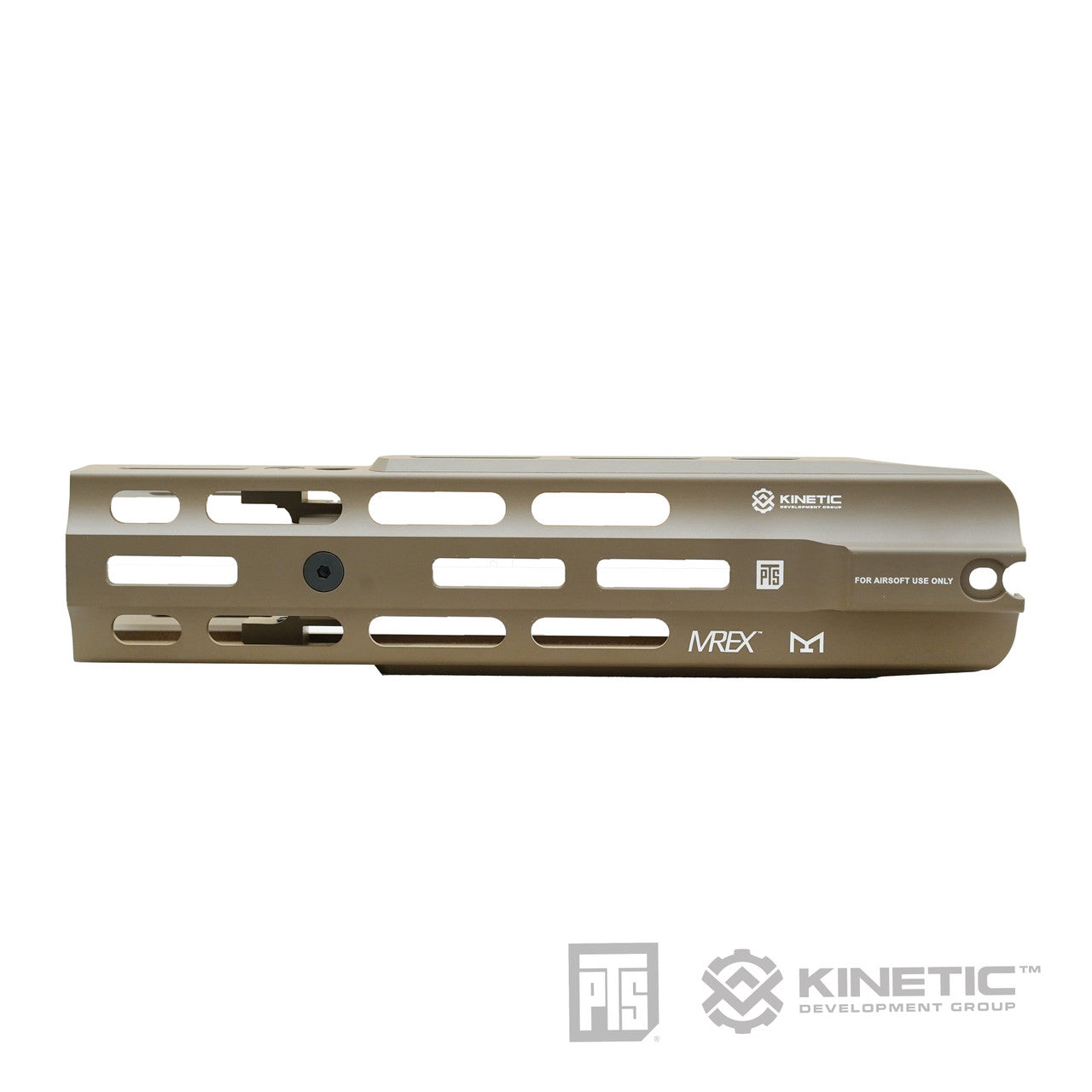 PTS KINETIC™ SCAR MREX M-LOK MK2 2.2" RAIL (Black / Tan)