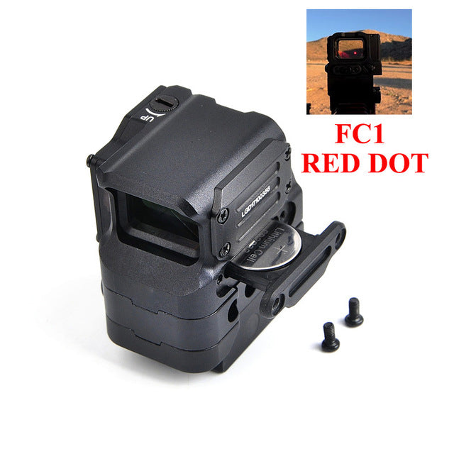Precision Dynamic FC1 Reddot Sight (Black / Tan / Red)