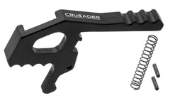 Tactical Crusader Charging Handle Latch (Black / Red)