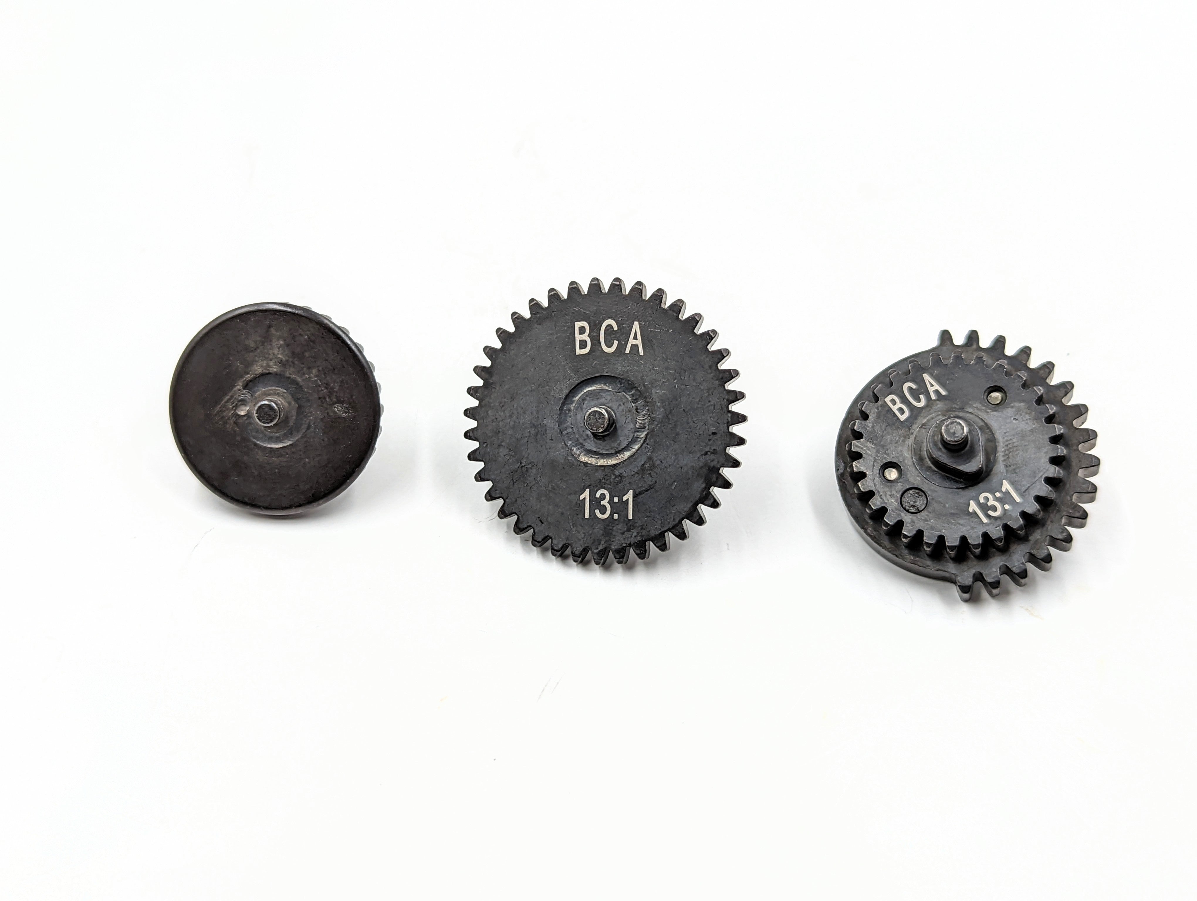 BCA Welded Steel AEG Gear Set (13:1 / 12:1) – BlackBlitz Airsoft