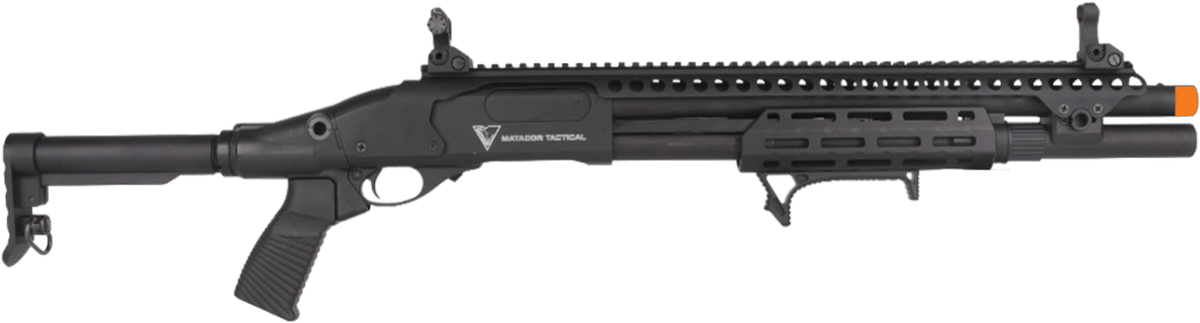 MATADOR Tactical M870 SSG Annihilator Mod 3 Gas Shotgun BK