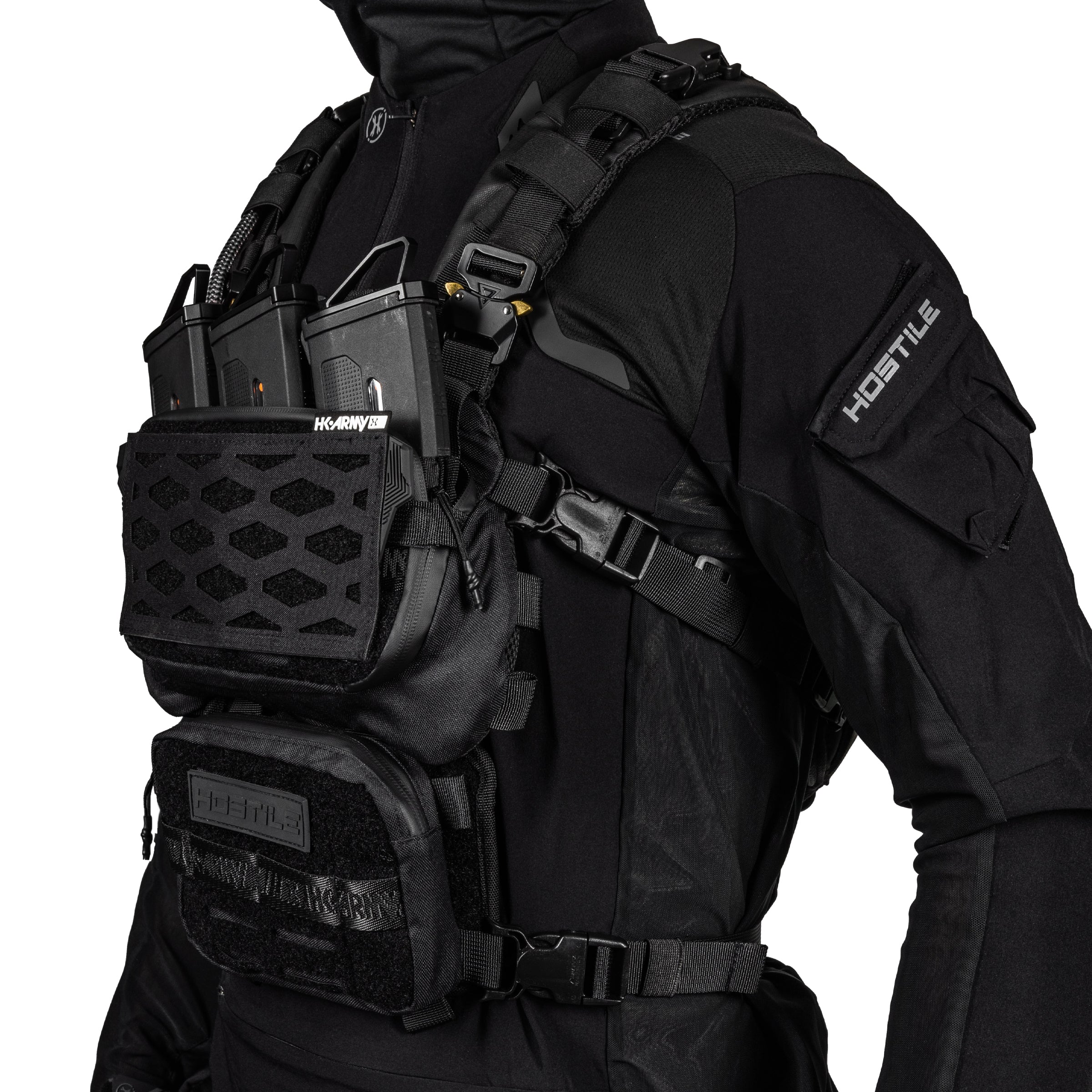HK Army Hostile CTS Sector Chest Rig - Black – BlackBlitz Airsoft
