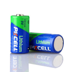 PKCELL CR123A 3v (Single / Pack of two)