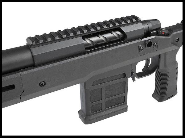 M66 Rifle Double Eagle M66 Spring Sniper Rifle (Black / Tan) – BlackBlitz Airsoft