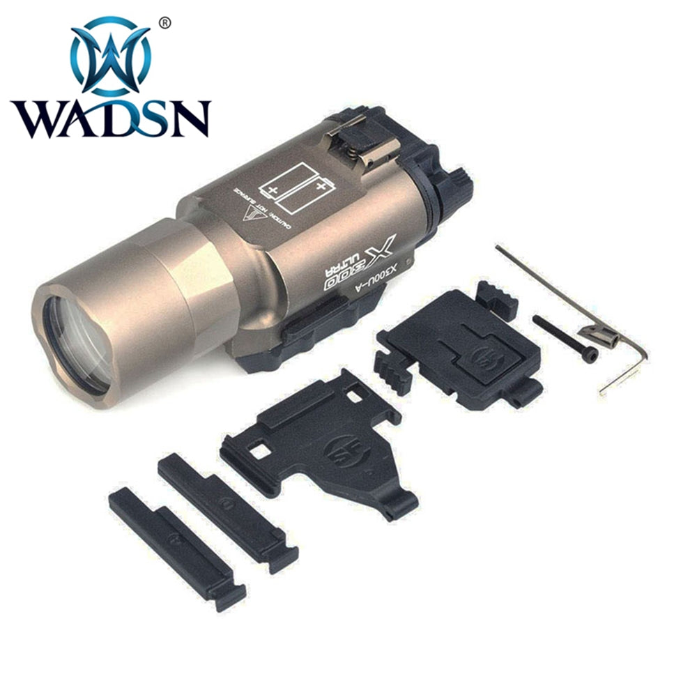 WADSN/Precision Dynamics X300 Ultra Pistol Flashlight (Black / Tan)