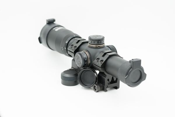 Precision Dynamics 1-4x24 Illuminated Scope w/ Cantilever Mount ...