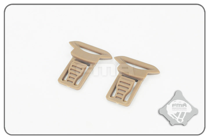 goggle swivel clips Krousis Defense/FMA Goggle Swivel Clips (BK / DE) – BlackBlitz Airsoft