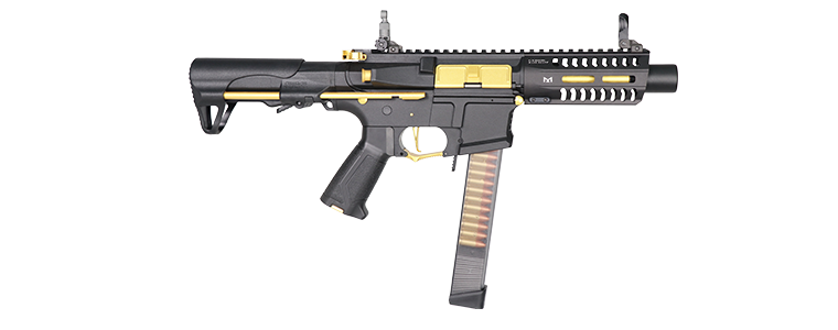 G&G ARP 9 CQB Carbine Airsoft AEG (Limited Gold Stealth Edition)