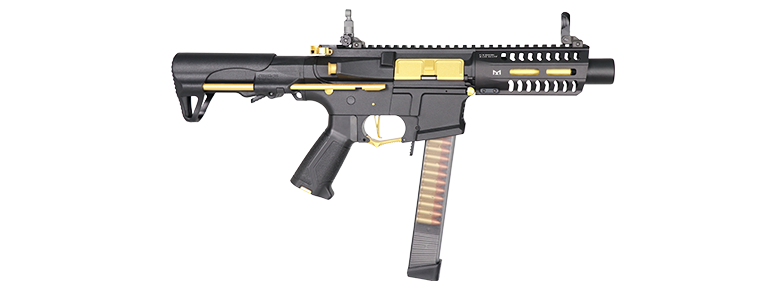 G&G ARP 9 CQB Carbine Airsoft AEG (Limited Gold Stealth Edition G&G ARP 9 CQB Carbine Airsoft AEG (Limited Gold Stealth Edition
