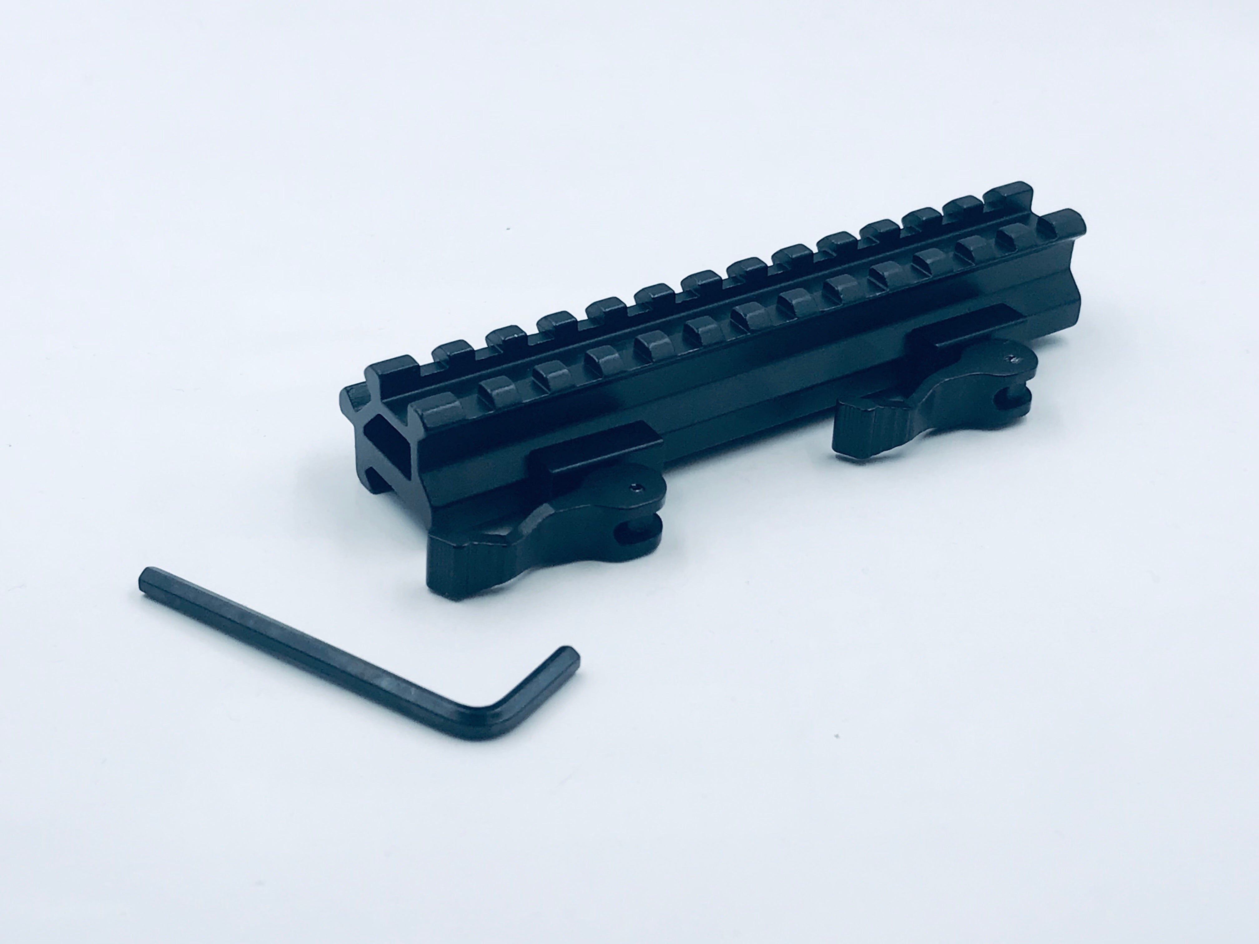 Precision Dynamic Optic Riser Mount (w/ Side Mount) – BlackBlitz Airsoft