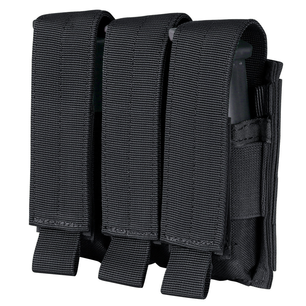Condor MA52: Triple Pistol Mag Pouch (Black / Tan / OD)