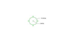 Holosun HE507C-GR-X2 MINI OPEN REFLEX CIRCLE GREEN DOT SIGHT