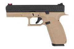 KJW KP-13 GBB Airsoft Pistol (Black / Tan / Grey)