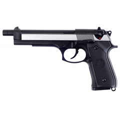 WE-Tech M92 GBB Pistol (Special Deluxe Silver Edition)